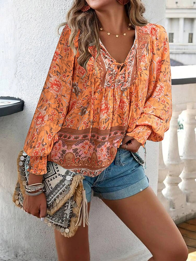 Ceria - Bohemian Style Blouse