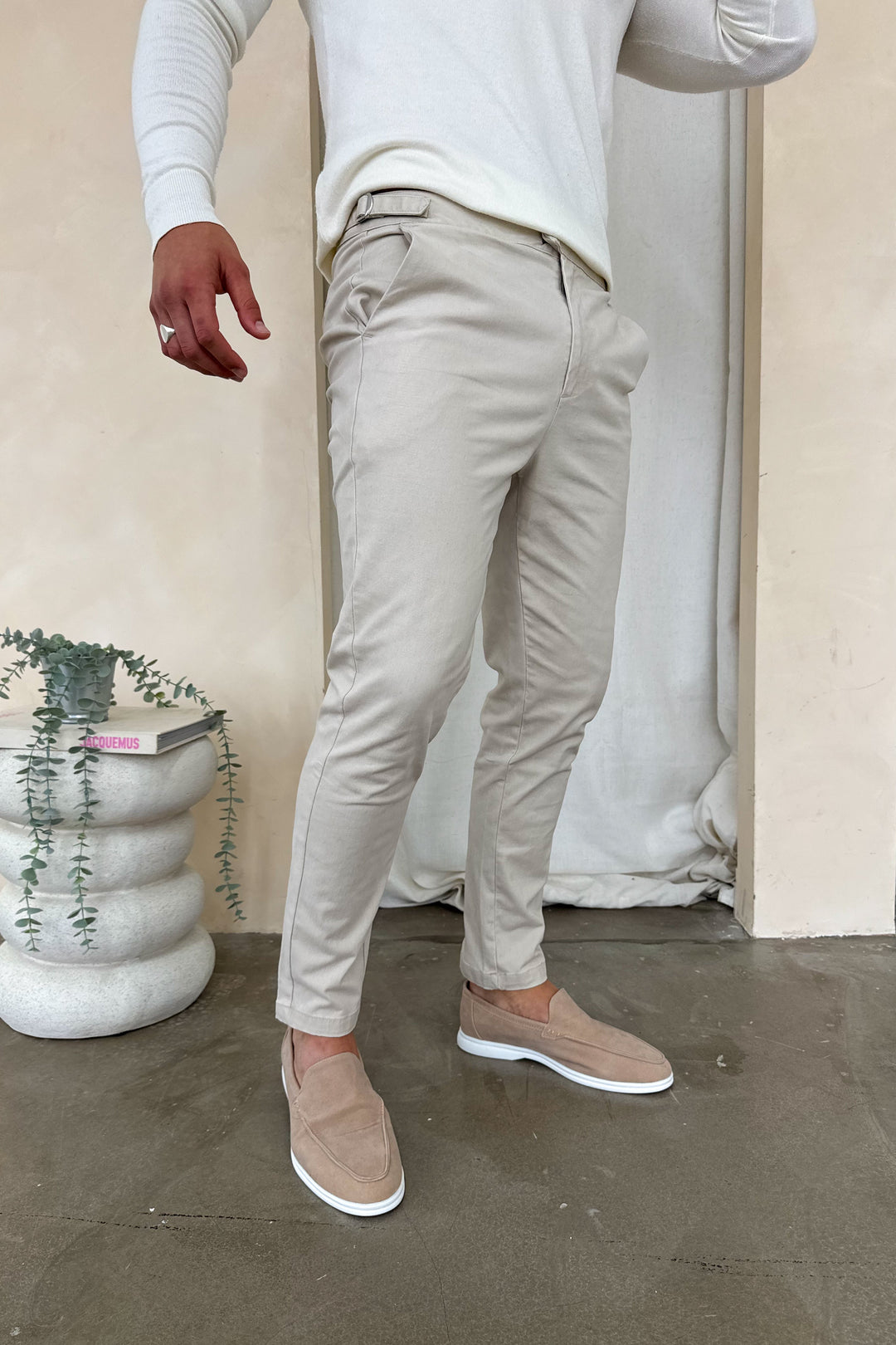 Bellagio chinos - Taupe