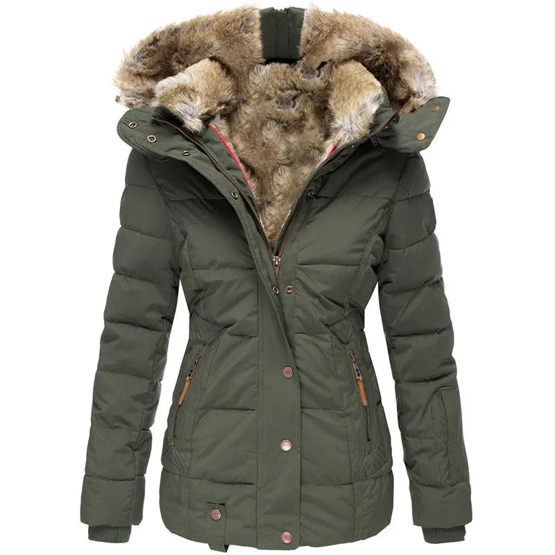 Anna™ |  Warm fur-lined winter jacket