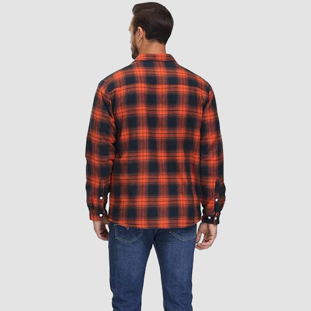 Alexandar™ | Sherpa Lined Flannel Overshirt