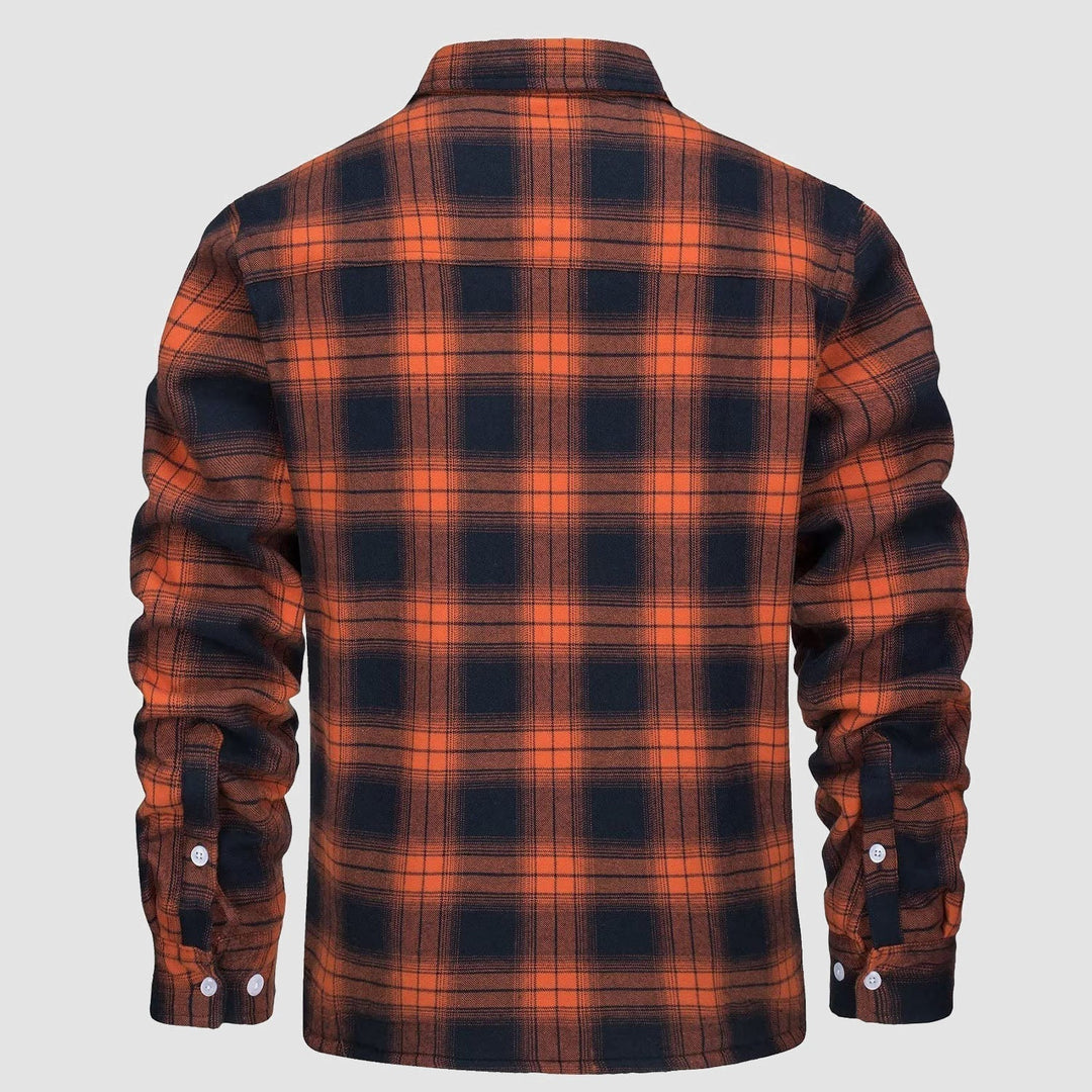 Alexandar™ | Sherpa Lined Flannel Overshirt