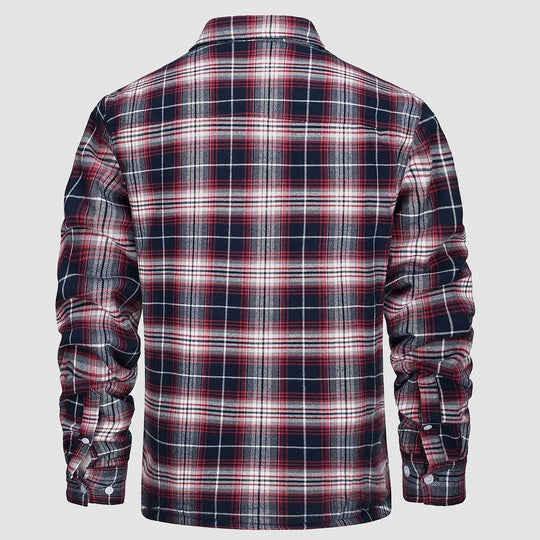 Alexandar™ | Sherpa Lined Flannel Overshirt