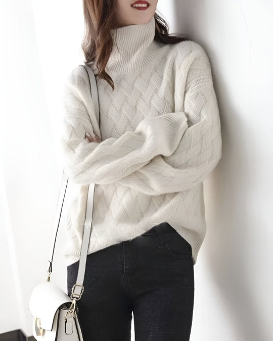 AMELIE™ | Cashmere turtleneck sweater