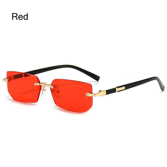 Lunettes de soleil sans monture pour hommes 