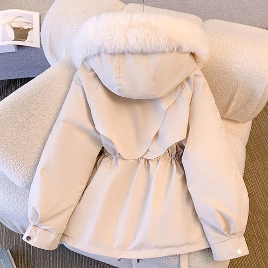 Amaya - Sherpa Lined Fur Coat