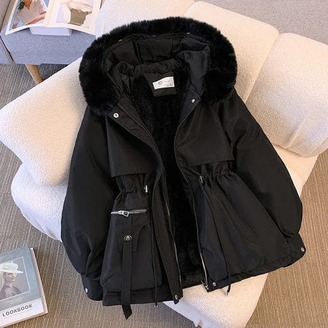 Amaya - Sherpa Lined Fur Coat