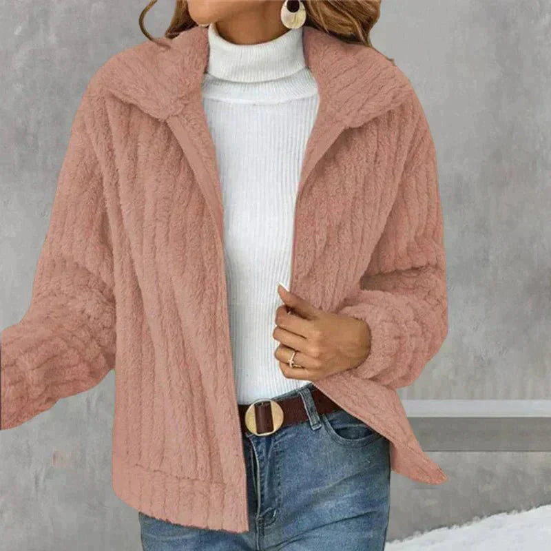 Madeleine | Cardigan en peluche décontracté